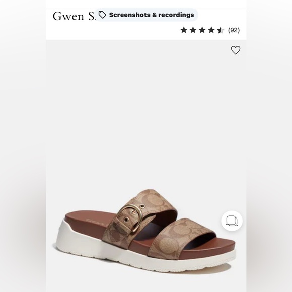 Coach Signature Slides - Picture 8 of 8